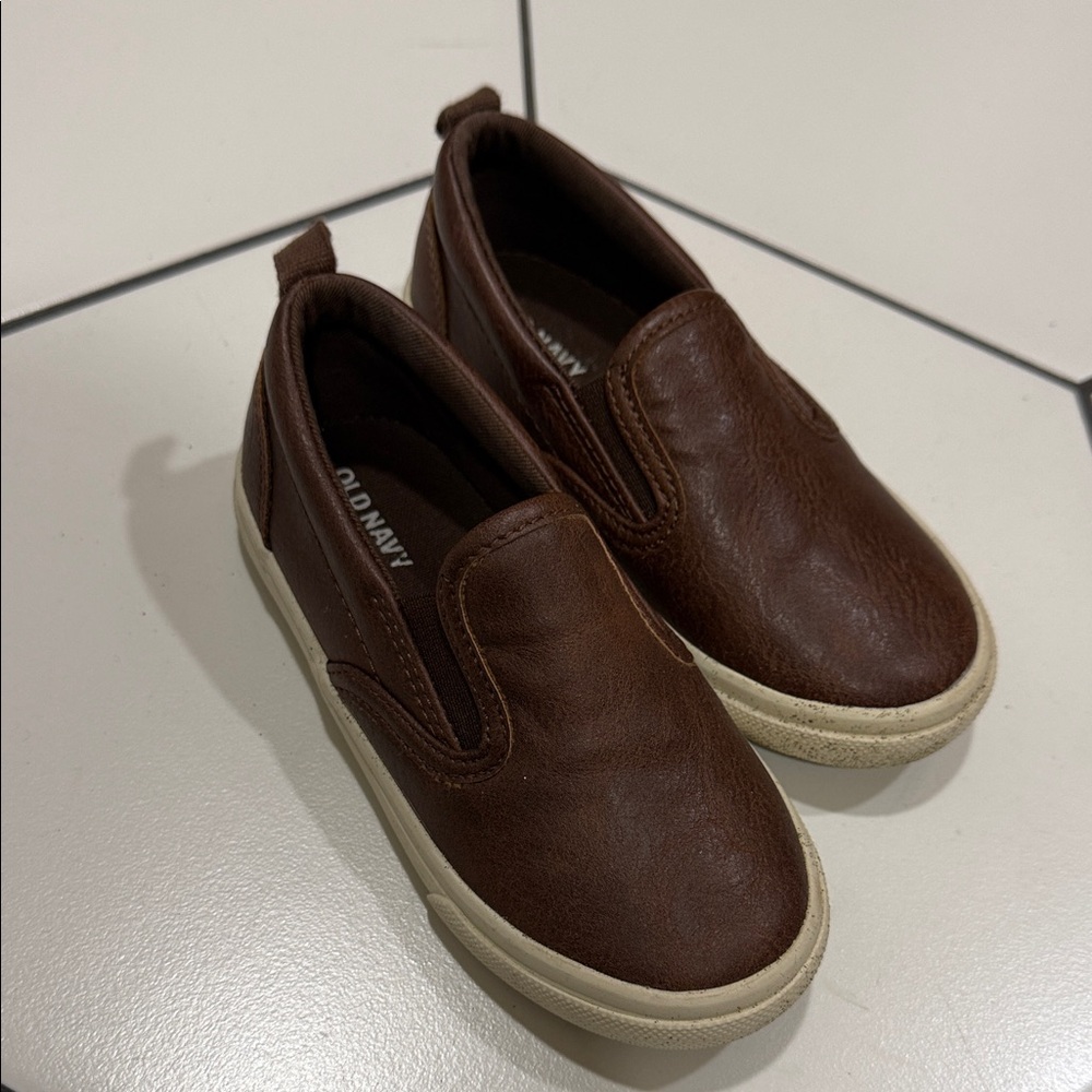 Old Navy Dark Brown Slip-On Shoes
